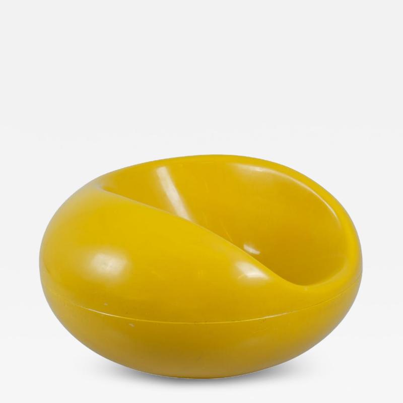 Eero Aarnio Yellow Eero Aarnio Iconic Pastilli Pastille Chair Fibreglass Asko 1960s