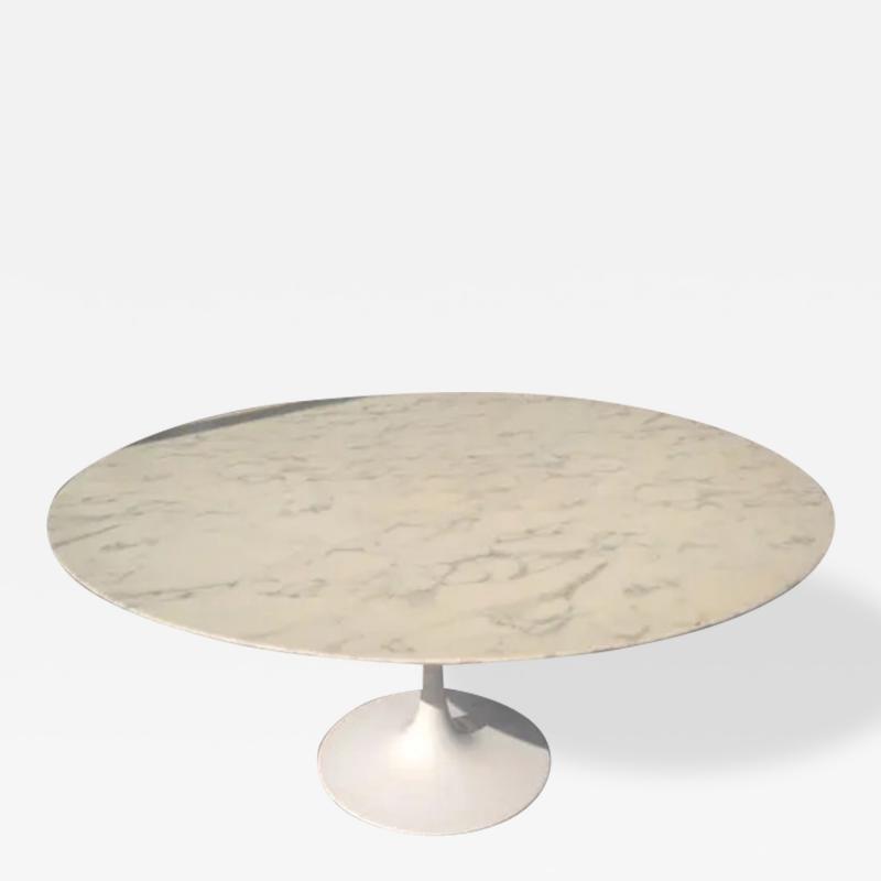 Eero Saarinen 60 Marble Top Saarinen Style Tulip Dining Table