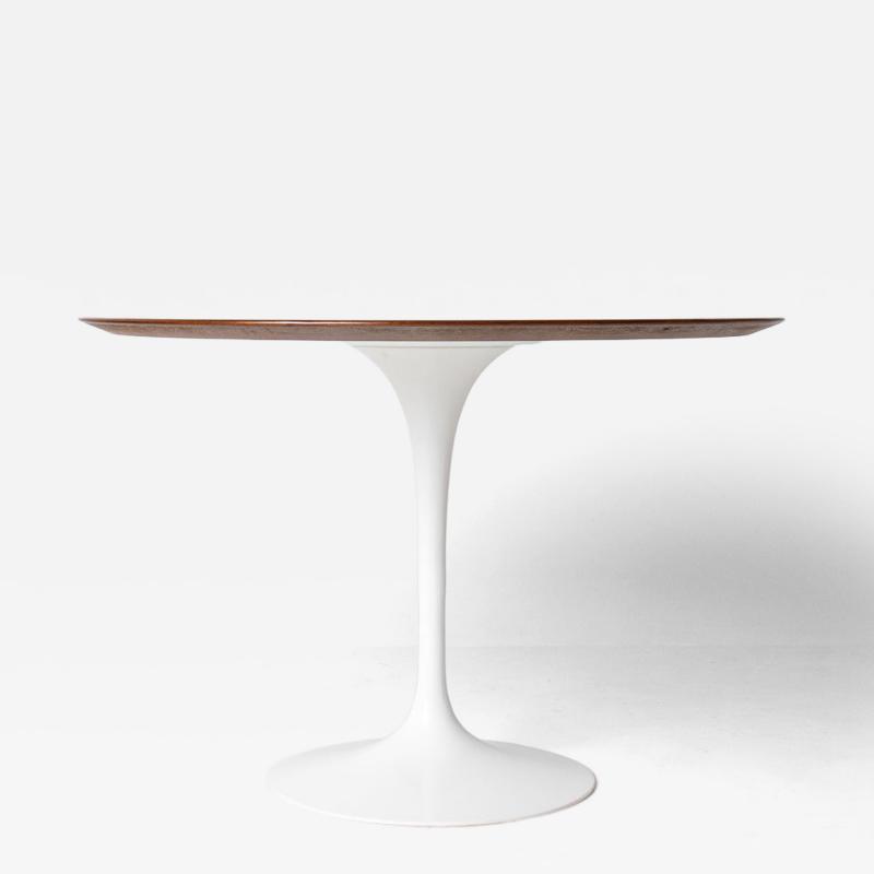 Eero Saarinen Eero Saarinen 42 Tulip Dining Table in Walnut for Knoll