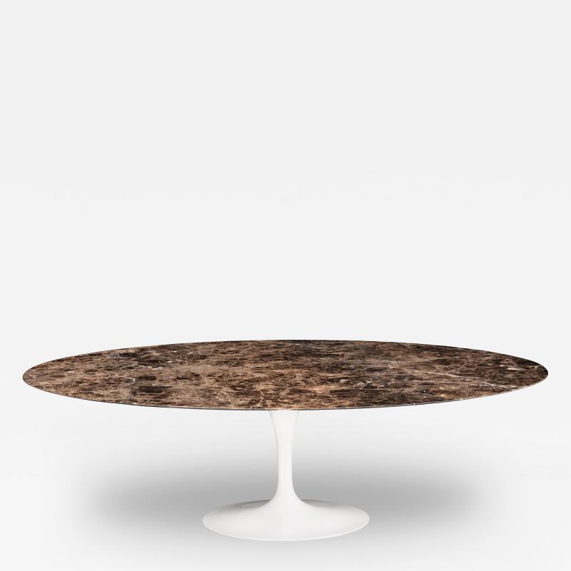 Eero Saarinen Eero Saarinen Pedestal Marble Dining Table for Knoll Iconic Mid Century