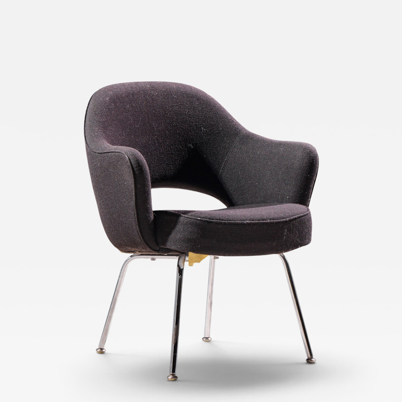 Eero Saarinen Eero Saarinen for Knoll Mid Century Executive Dining Chair