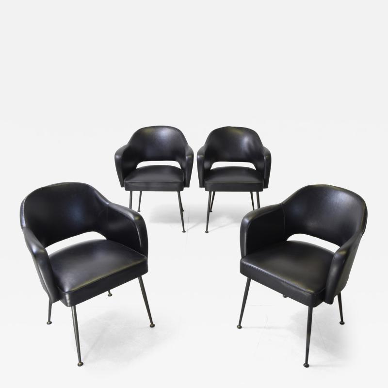 Eero Saarinen Eero Saarinen in the manner armchairs in sky 1960s 