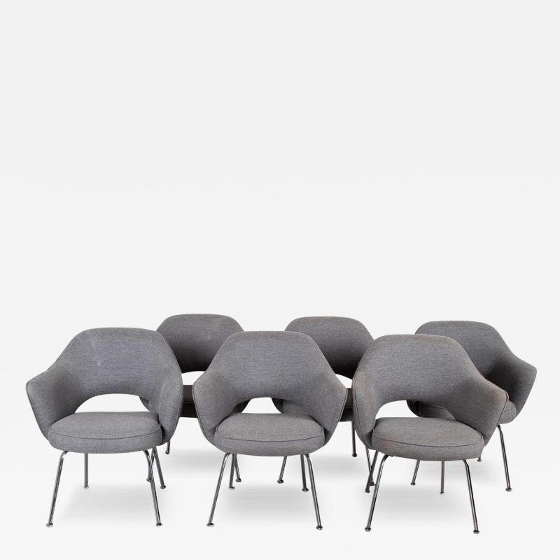 Eero Saarinen Knoll Eero Saarinen style Executive Armchairs 6 available