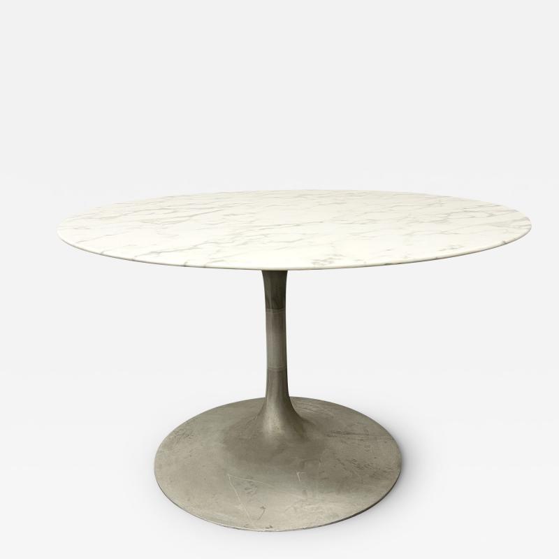 Eero Saarinen Table Carrara Marble Top Mid Century Modern