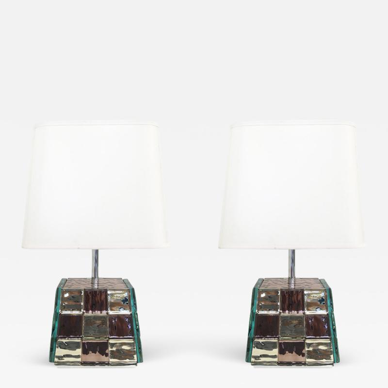 Effetto Vetro Riflesso Table Lamp by Effetto Vetro for Gaspare Asaro