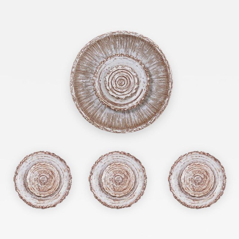 Ege Dagnaes Set of Four Ege Dagn s Ceramic Wall Lamps Denmark