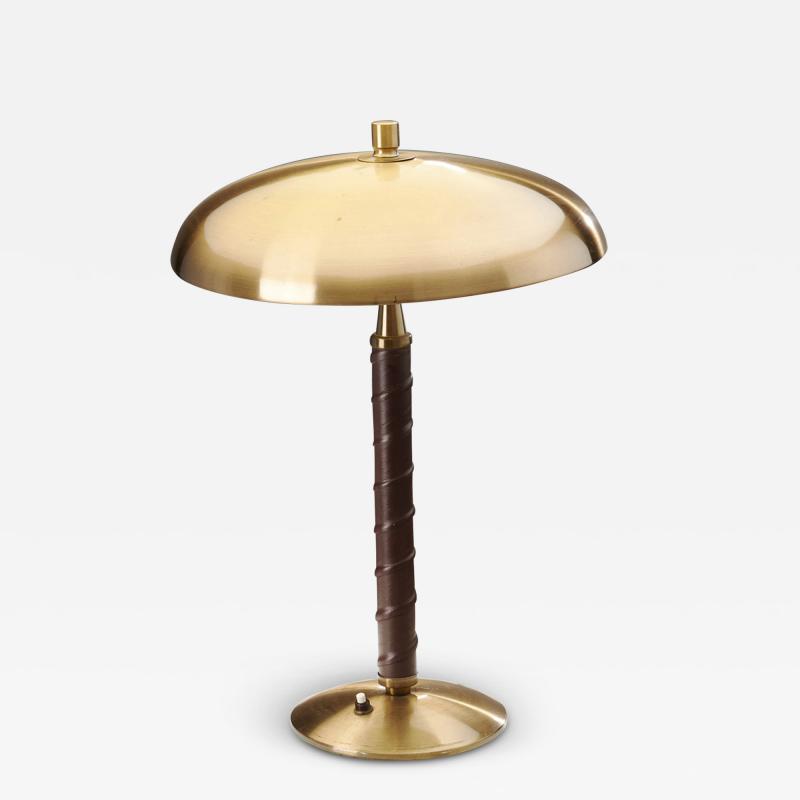 Einar B ckstr m Model 5013 Brass Table Lamp Sweden 1940s