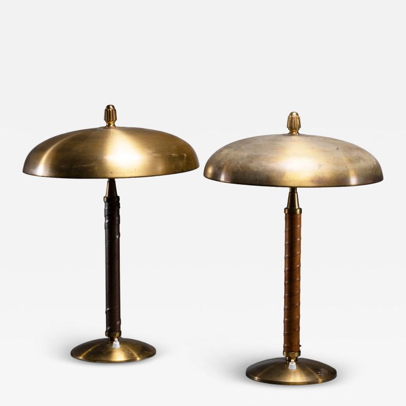 Einar Backstrom Pair of Einar Ba ckstro m table lamps