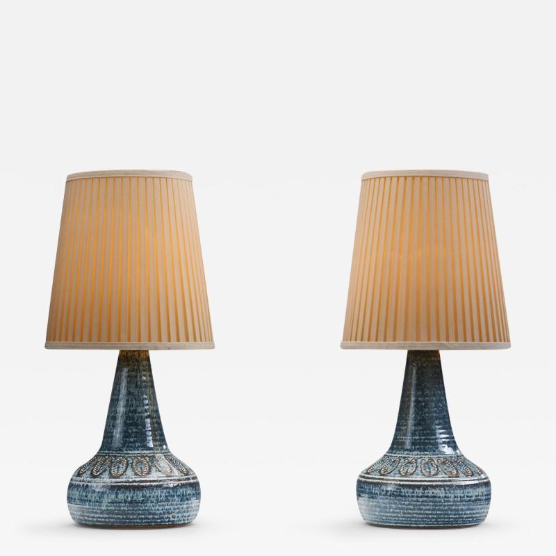 Einar Johansen Model 3041 Stoneware Table Lamp by Einar Johansen Denmark ca 1960s