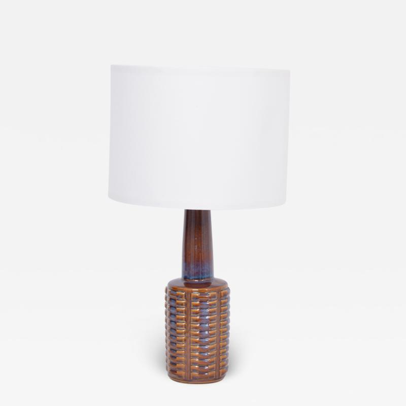 Einar Johansen Tall Mid Century Ceramic table lamp model 1023 by Einar Johansen for Soholm