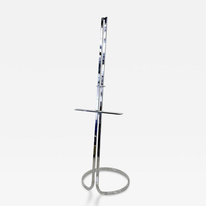 Elaine Cohen Stunning Chrome Easel by Elaine Cohen for Design Institute of America 1970s