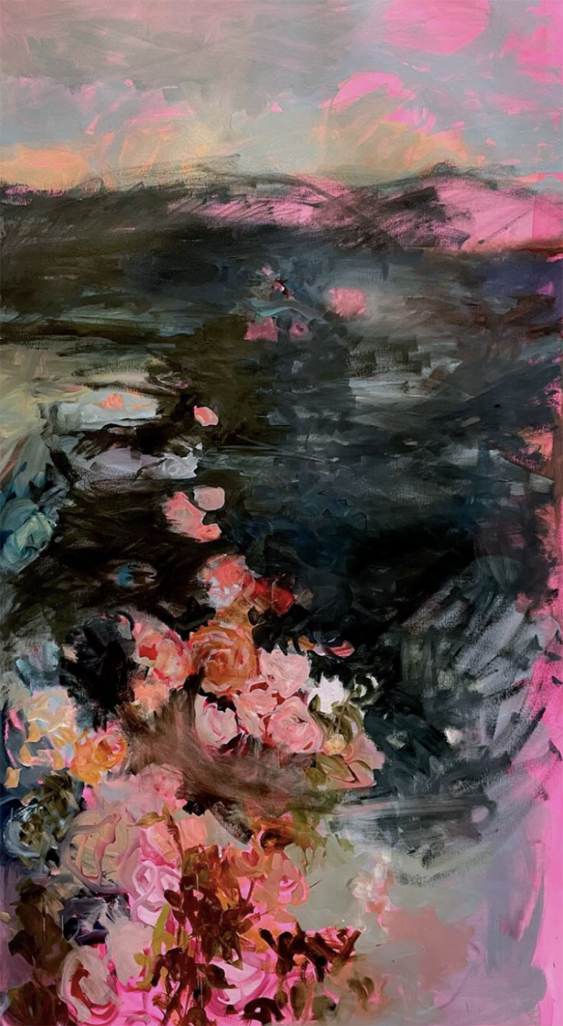 Elaine Speirs Falling Roses