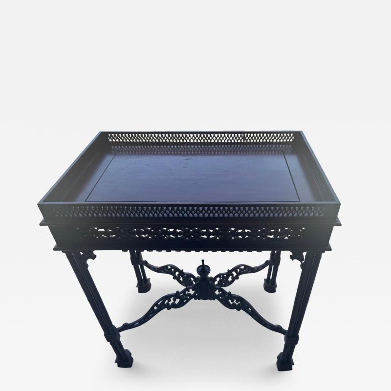 Elegantly Mahogany Chippendale style accent table