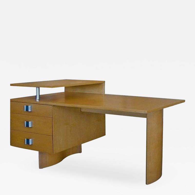 Eliel Saarinen Birch S Series Architectural Desk by Eliel Saarinen