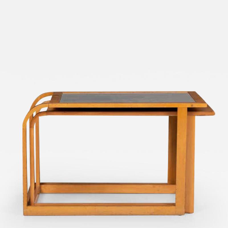 Eliel Saarinen Eliel Saarinen Nesting Tables for Johnson Furniture Company 1940