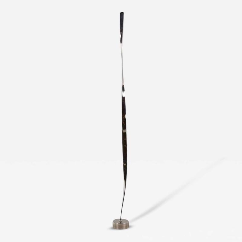 Elijah David Herschle Stainless Steel Sculpture by Elijah David Herschle Signed and Dated