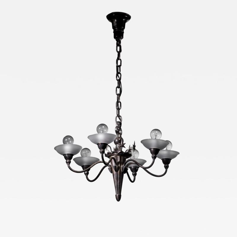 Elis Bergh Swedish Grace 6 arm chandelier