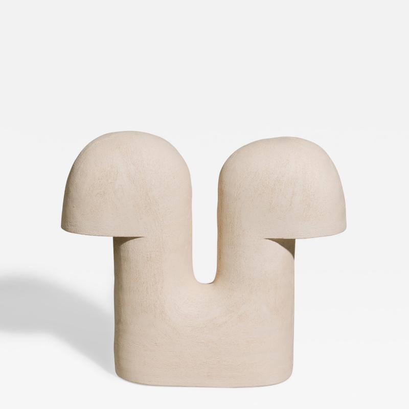 Elisa Uberti French Contemporary Stoneware Edifice 49 Table Lamp