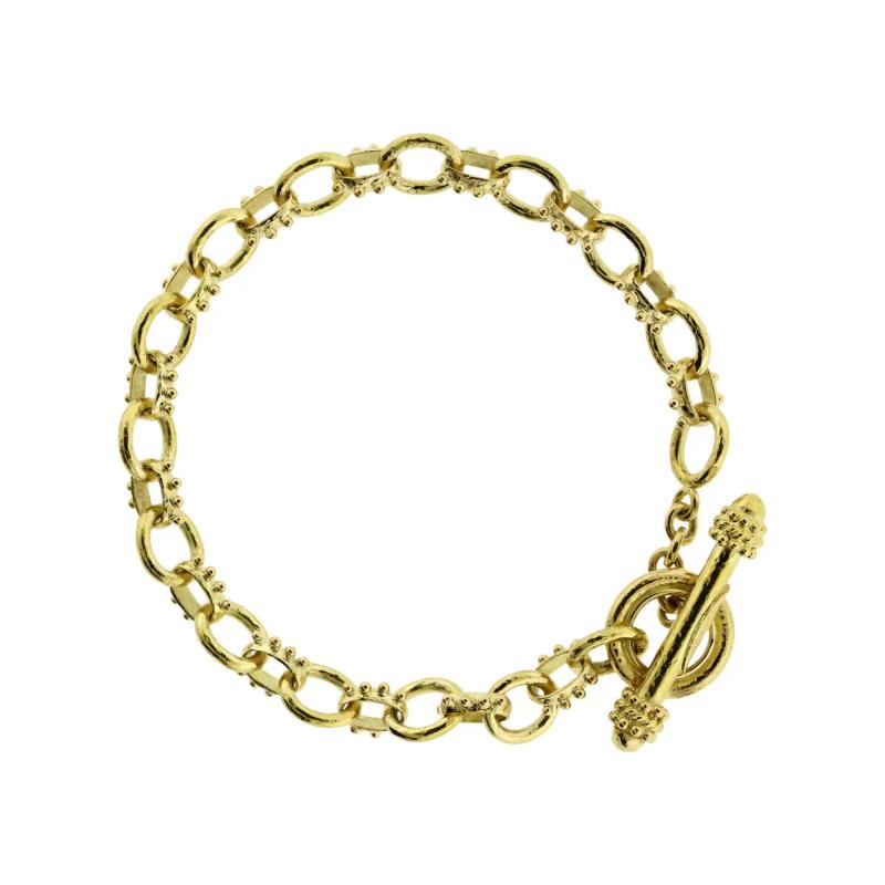 Elizabeth Locke Elizabeth Locke 19kt Charm Bracelet