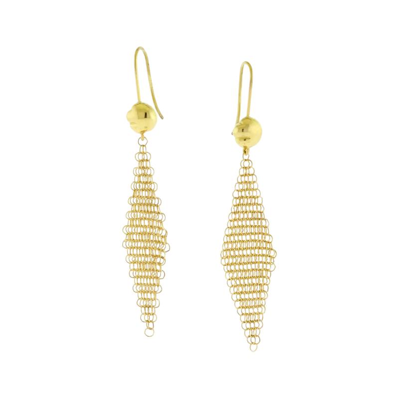 Elsa Peretti Elsa Peretti 18kt Mesh Earrings