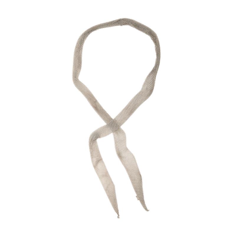 Elsa Peretti Sterling Mesh necklace