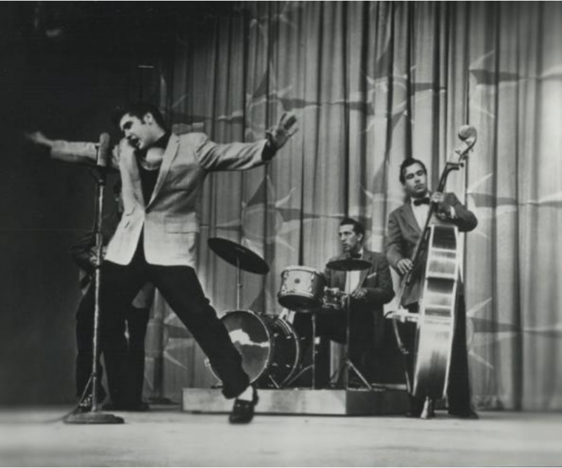 Elvis Performing on Television Show