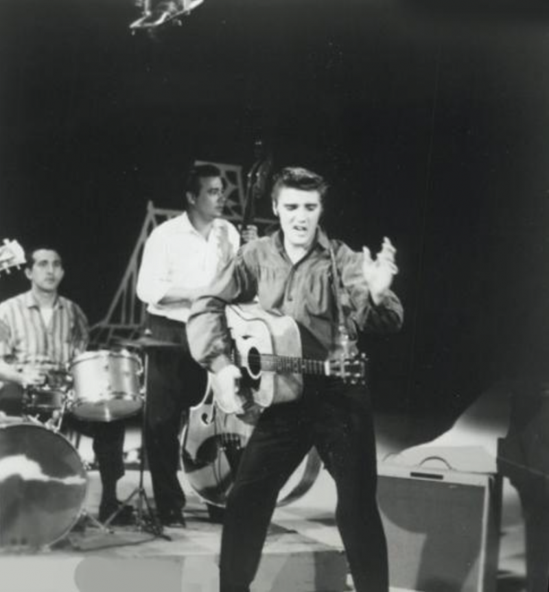 Elvis Performing on the Ed Sullivan Show