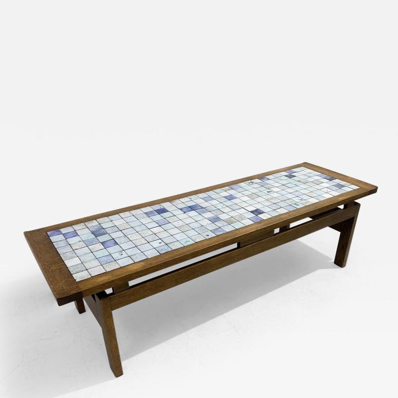 Emiel Veranneman Mid Century Modern Ceramic Coffee Table by Emiel Veranneman