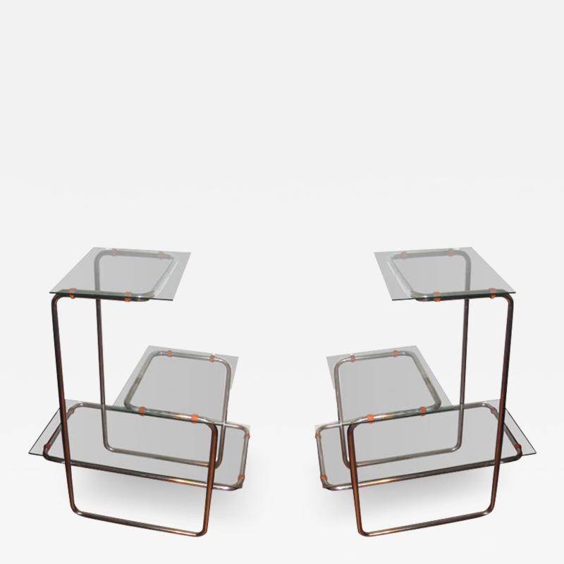 Emile Guillot Pair of Thonet tag res