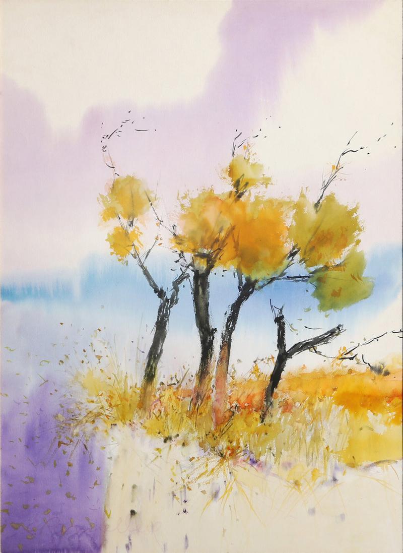 Emile Rampelberg Three Trees