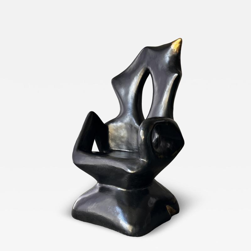 Emilio Flores ESPINA DE FLOR bronze chair