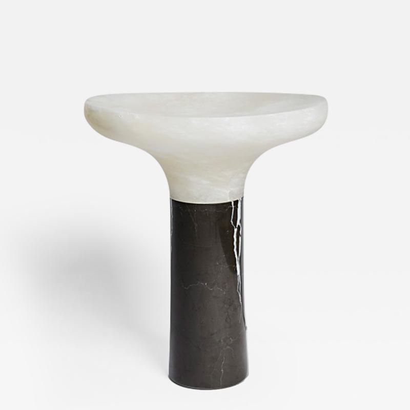 Emmanuel Levet Stenne Night Cup Table Lamp marble and alabaster by Emmanuel Levet Stenne 2018