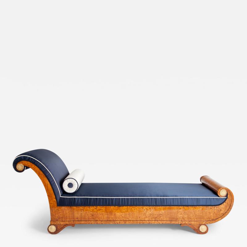 Empire Chaise Loungue Austria circa 1810