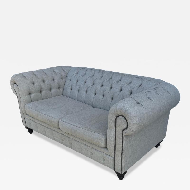 England Furniture Tufted Chesterfield Loveseat