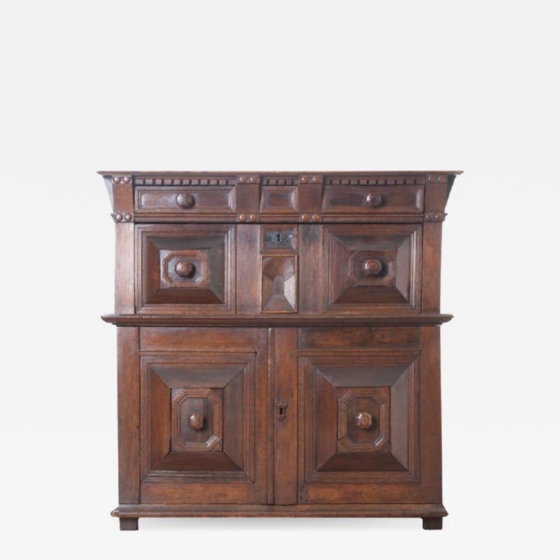 English 17th Century Charles II Oak Chest of Drawers