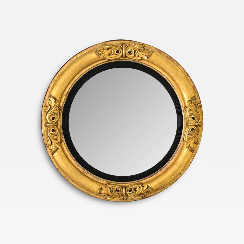 English 19th Century Convex Mirror