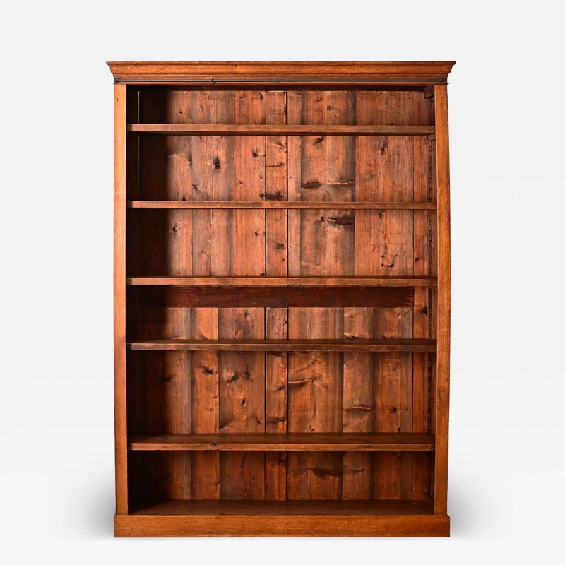 English 19th Century Pine Bookcase
