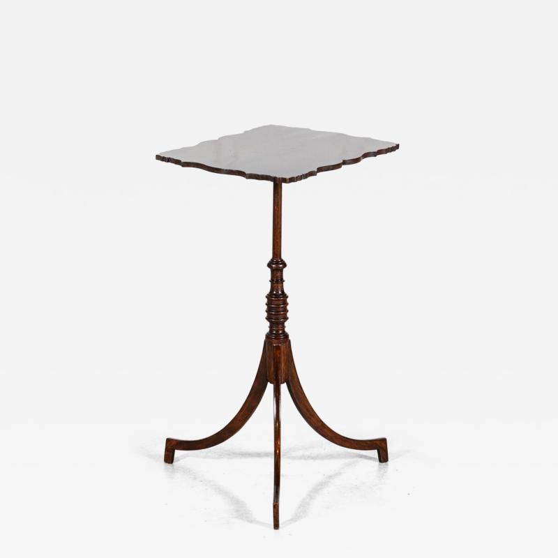 English 19thC Mahogany Side Table