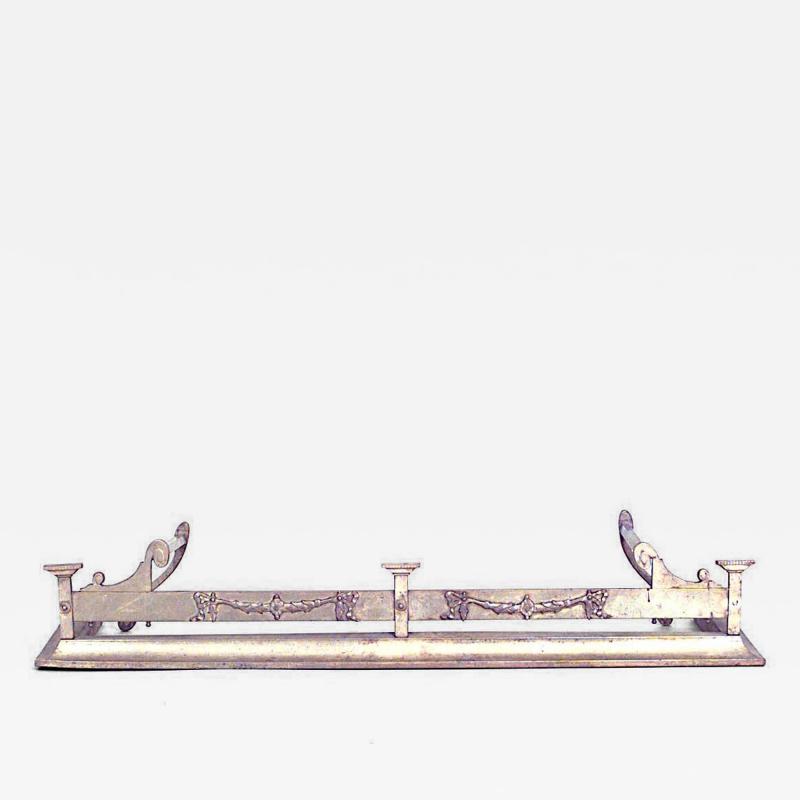English Adam Brass Fire Fender