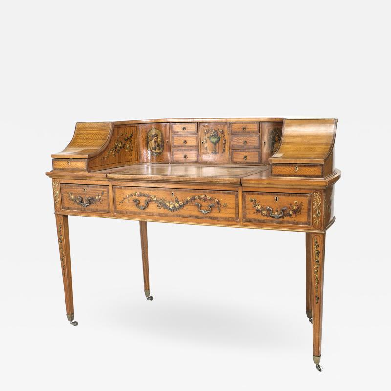 English Adam Satinwood Carlton House Desk