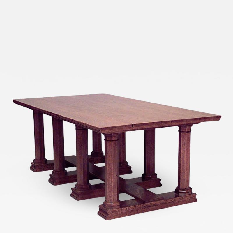 English Aesthetic Movement Refectory Table