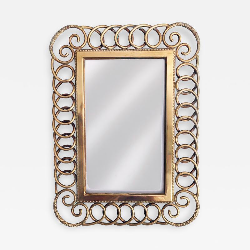 English Brass Loop Photo Frame