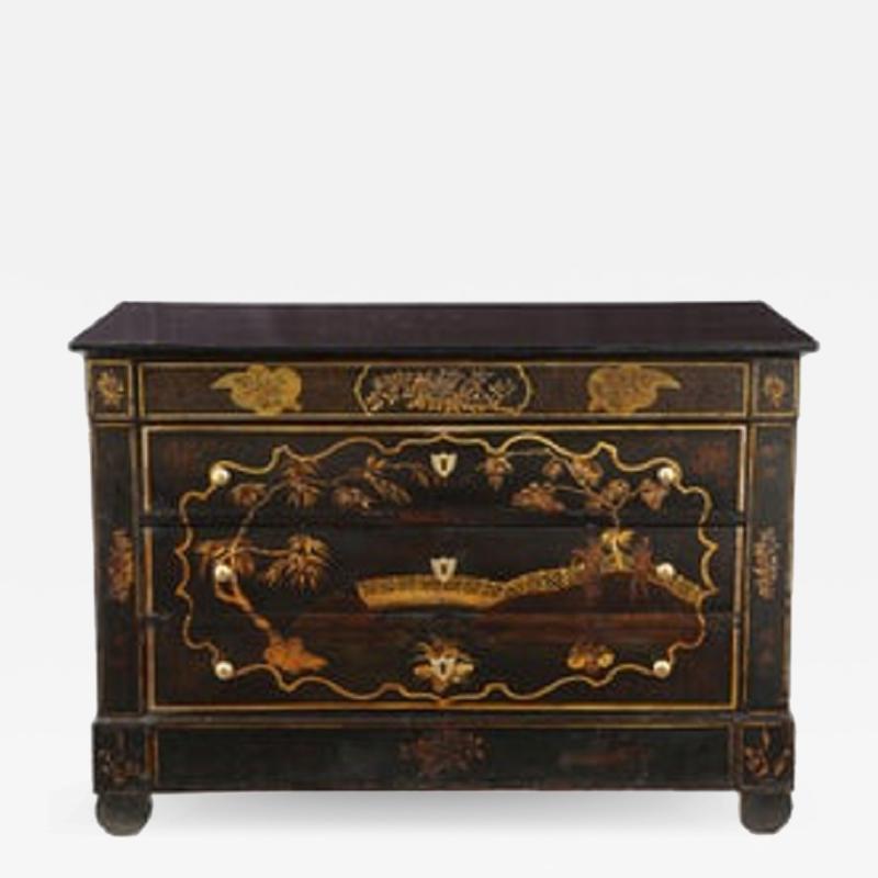 English Chinoiserie Chest