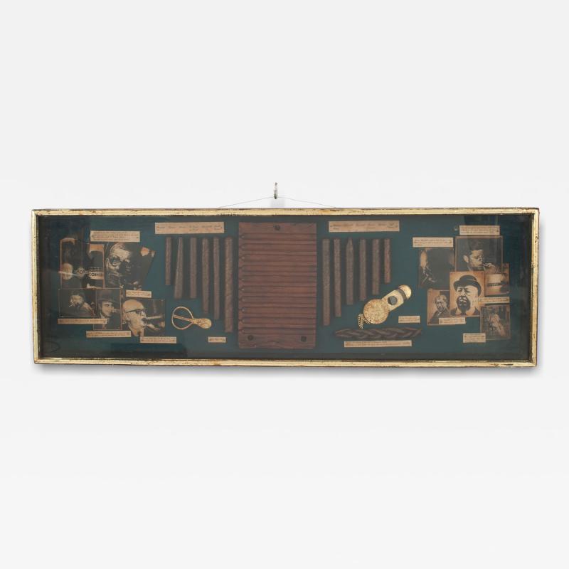 English Cigar Display Case