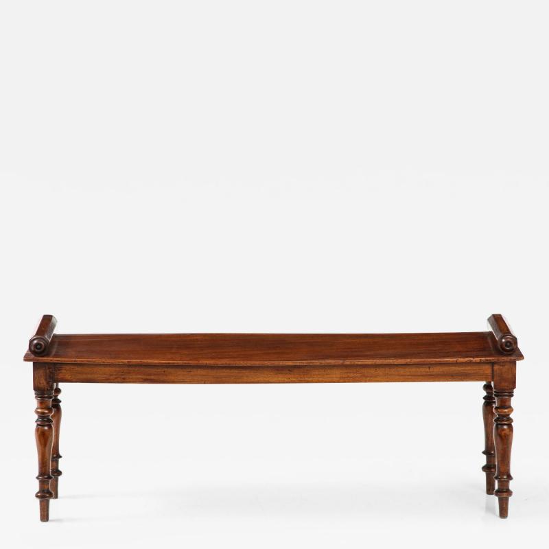 English Country House Hall Bench