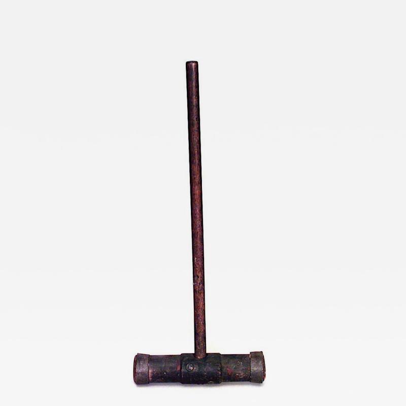 English Country Wood Iron Nautical Mallet