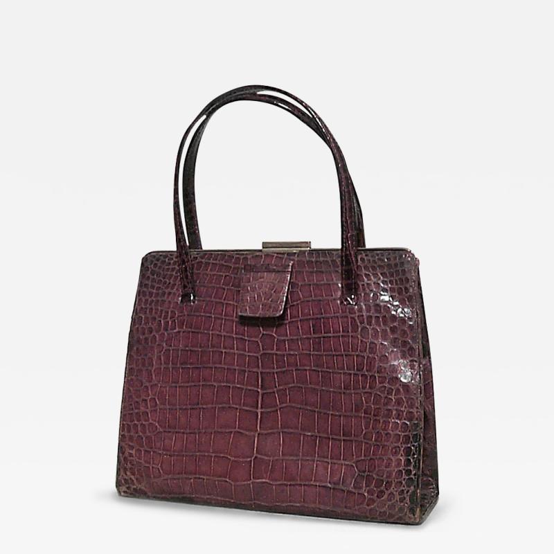 English Crocodile Hand Bag
