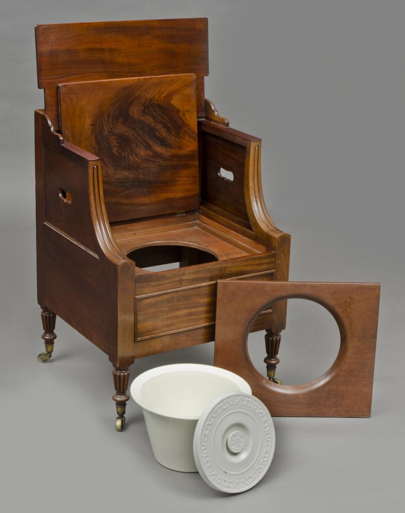English Lancashire Commode