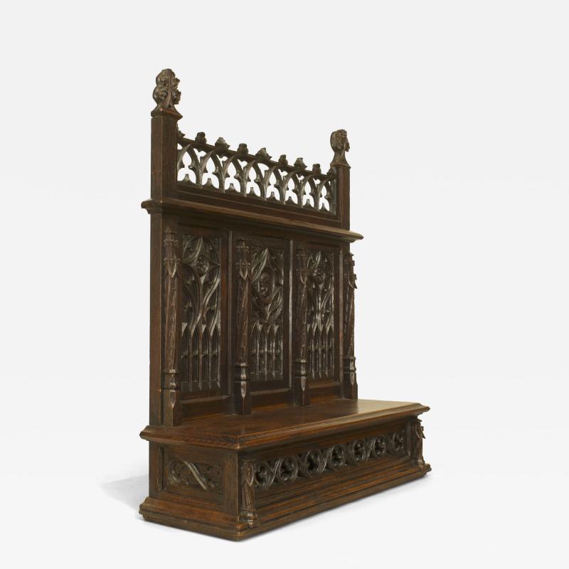 English Gothic Oak Altar