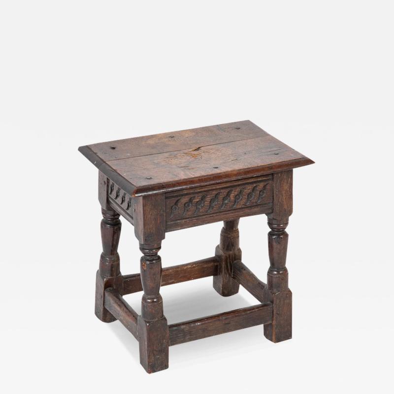 English Jacobean Oak Joint Stand